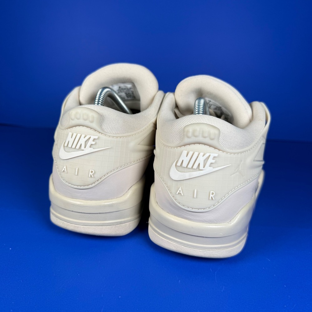 Air Jordan‎ 4 RM Women's Size 7 Cream Tan Leather Athletic Shoes FQ7940 200 - Picture 5 of 9